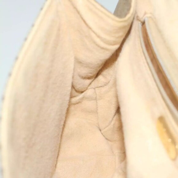 GUCCI GG Plus Supreme Shoulder Bag PVC Leather Beige Auth - Picture 3 of 15